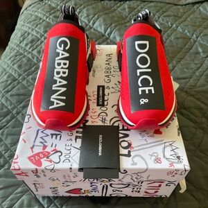 Men’s Dolce & Gabbana Sorrento Logo sneakers ( IT runs small) Was $645 NOW $$350